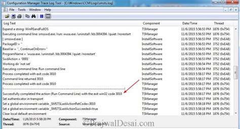 How To Rollback A Patch Using Sccm Uninstall Windows Update Using