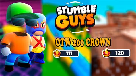 STUMBLE GUYS APAKAH BISA MENUJU 200 CROWN YouTube