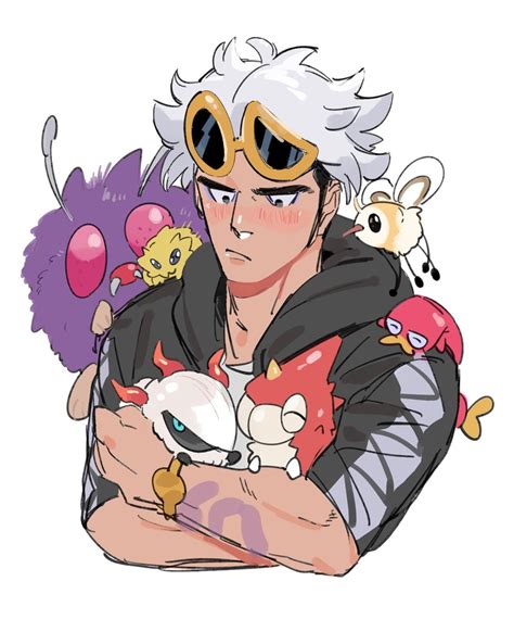 Guzma Joltik Cutiefly Wurmple Venonat And 2 More Pokemon And 1 More Drawn By Green Grimy