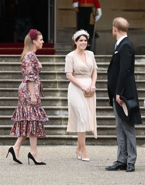 Princesses Beatrice And Eugenie Join The Queen At Buckingham Palace