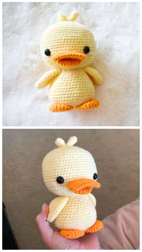 Crochet Duck Amigurumi Free Pdf Pattern Amigurumi