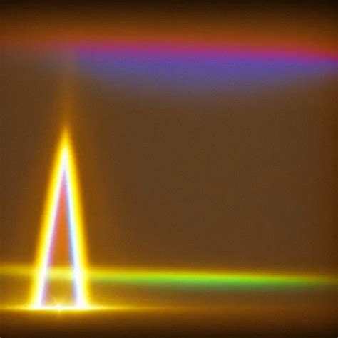 Glowing Rainbow Beam Of Light Vintage Stable Diffusion Openart