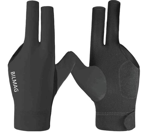 Glove BILMAG 3 Fingers Black BILMAG Billard Shop