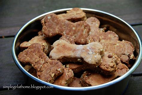 Super Easy Peanut Butter Oatmeal Dog Treats