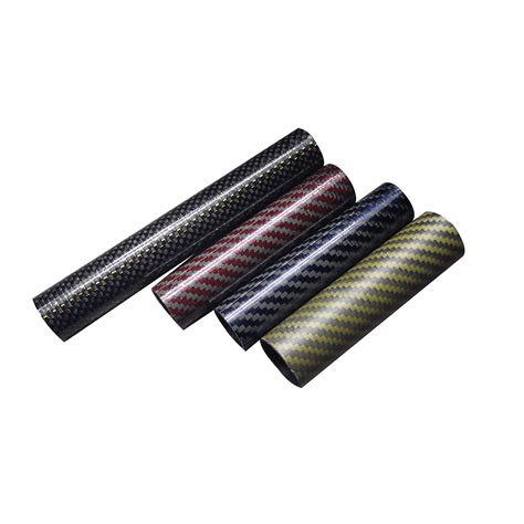 Reliable Supplier Carbon Fiber Tube 1500mm 3k Colorful Carbon Fiber