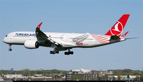 Tc Lgh Airbus A Turkish Airlines Mingyaoleonardo Jetphotos