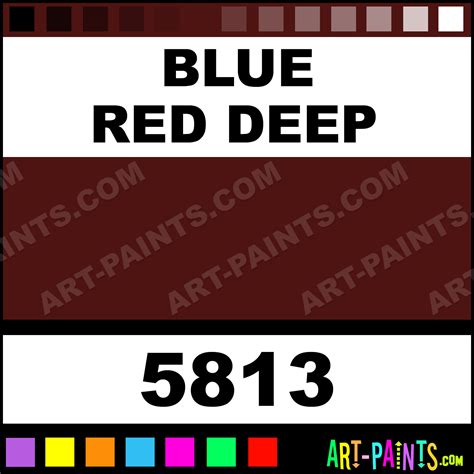 Blue Red Deep Matte Acrylic Paints - 5813 - Blue Red Deep Paint, Blue Red Deep Color, Artists ...