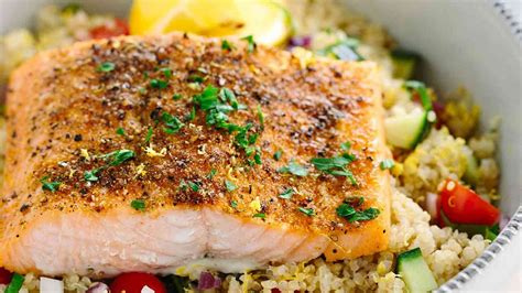 Mediterranean Spiced Salmon Recipe Youtube