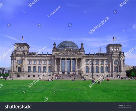 German Parliament Building In Berlin Stock Photo 1269110 : Shutterstock