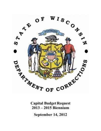 Ii Major Project Requests Wisconsin Department Of Corrections