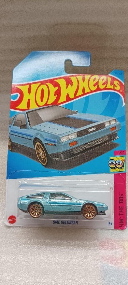 Hot Wheels dlouhá karta DMC Delorean rarita Aukro