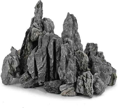 Seiryu Rock Stone Lb Natural Slate Stone Rocks Inches Fish Tank