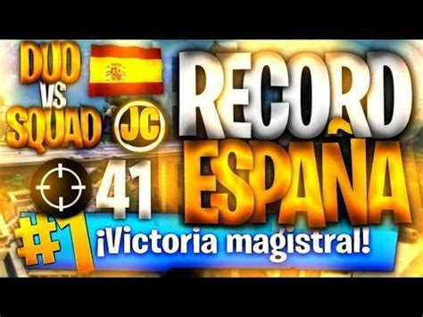 41 KILLS win RECORD español DUO vs SQUAD PS4 41 KILLS win RECORD