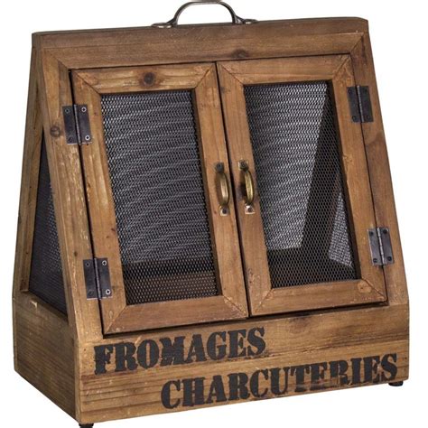 Garde Manger En Bois 2 Portes 35 X 21 X 39 Cm En 2023 Garde Manger