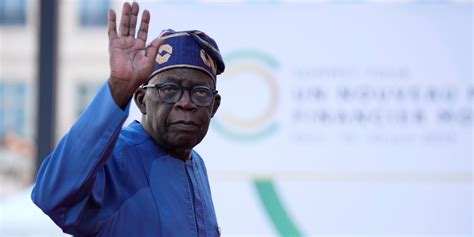 Le Nig Rian Bola Tinubu Prend La T Te De La Cedeao Jeune Afrique