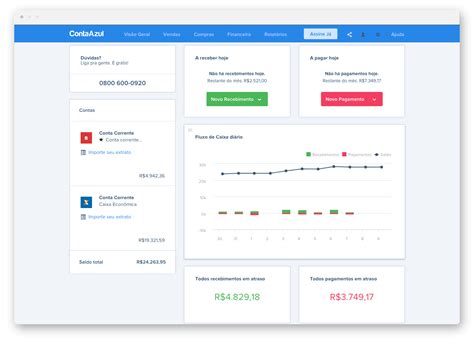 Sistema De Frente De Caixa Online Conectado Ao Financeiro Conta Azul
