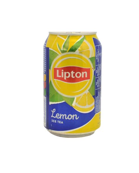 Lipton Ice Tea Lemon Flavour Can 330ml