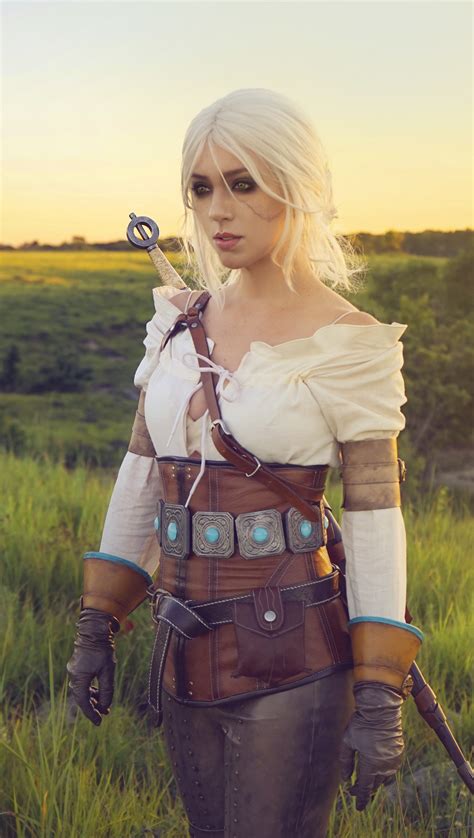 Girl In Ciris Cosplay From The Witcher Wallpaper Id 48348 Hot Sex Picture