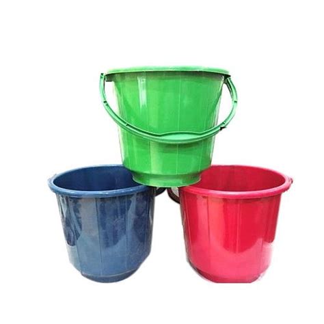 L Plastic Water Bucket At Rs Plastic Bucket With Lid In Ludhiana