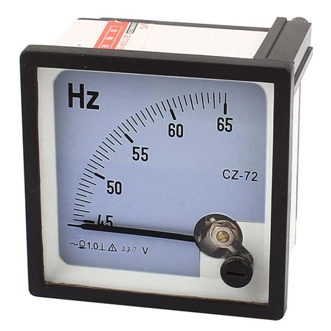 Sourcingmap Accuracy Class Hz Frequency Tester Analog Panel