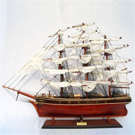 Retro model námořní lodi Cutty Sark 70cm dřevěná Aukro