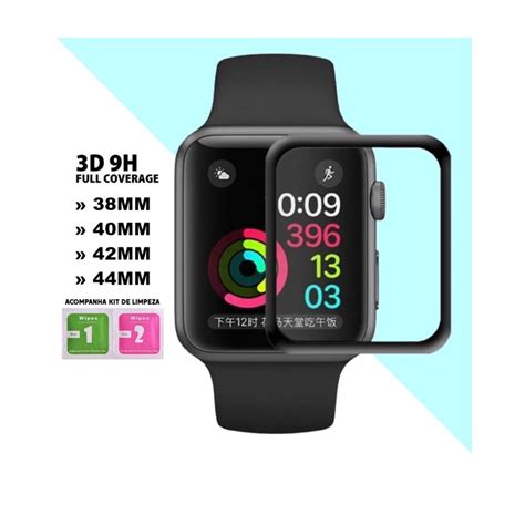 Pel Cula D D D Nano Gel Para Rel Gio Apple Watch Series Mm Mm