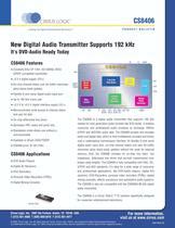 Cs Khz Digital Audio Transmitter Cirrus Logic Pdf Catalogs