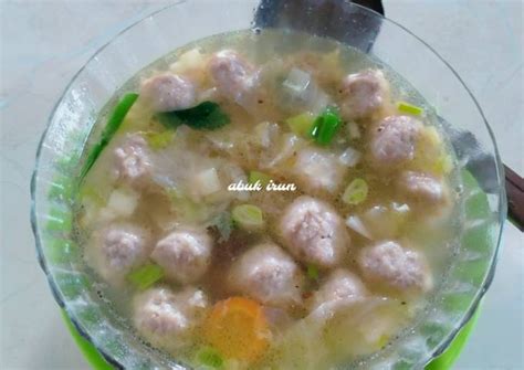 Resep Sop Bakso Oleh Abuk Irun Cookpad