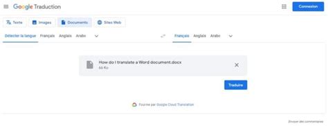 Comment Traduire Un Document Word Malekal