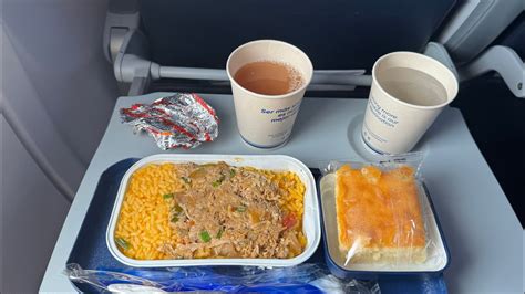 Meal Monday S Copa Airlines Meal Service Pty Lim Economy Class Youtube