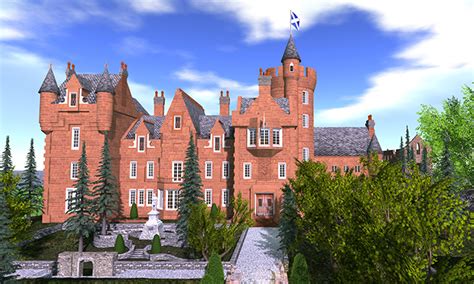 Beaufort Castle, Scotland | Second Life