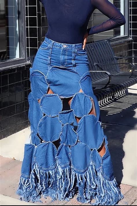 Xp Series Diy Denim Skirt Denim Fashion Upcycled Fashion