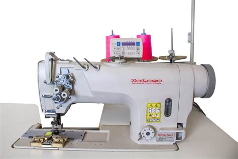 Nt 8722 Gs Double Needle Automatic Sewing Machine W Copper For Hats