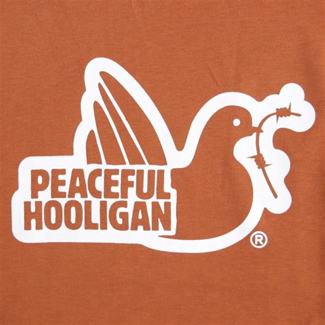 Peaceful Hooligan Civilian papuče bele - Kežual Garderoba