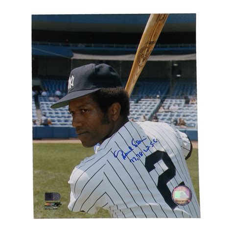 Paul Blair Signed Yankees 8x10 Photo Inscribed 77 78 WSC AIV