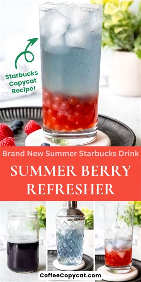 Summer Berry Refresher Starbucks Copycat Coffeecopycat