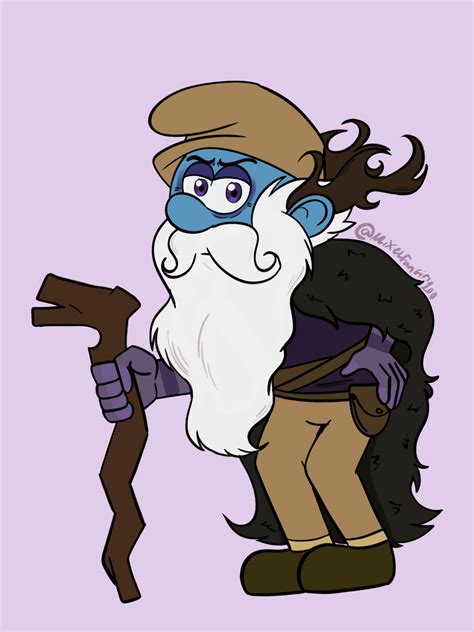 Mixelverse Grandpa Smurf By Mixelfangirl100 On Deviantart