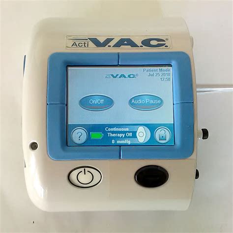 Kci Activac Acti Vac Negative Pressure Wound Healing Device Patient