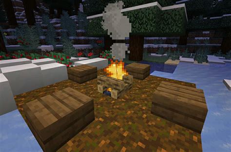 Campfire Recipe Minecraft - camping fire cook