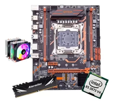 Kit Gamer Placa Mãe E5 h9 X99 Intel Xeon E5 2673 V4 32gb Coo