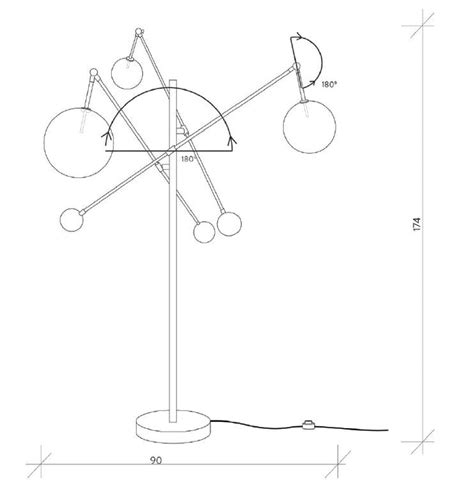 Schwung Milan 3 Arm Floor Lamp — Inspyer Lighting