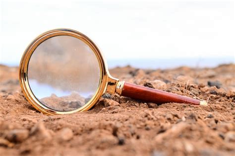 Lupa Abandonado En El Desierto Foto Premium