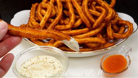 Impresionantes Churros De Patata O Papas Te Van A Encantar Youtube