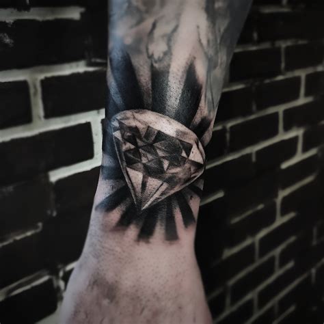 Realism Diamond Tattoo Men Anastasiya S Work