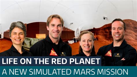 Four NASA Volunteers Start Year Long Mars Mission To Live On Simulated