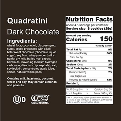 Loacker Quadratini Dark Chocolate Bite Size Wafer Cookies Small Pack