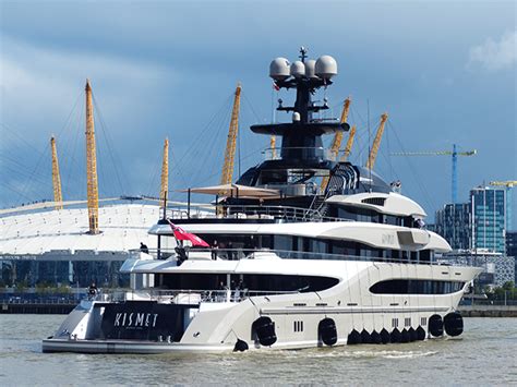 95 Metre Lürssen Kismet Arrives In London Superyacht World