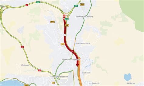 En direct A7 un accident impliquant sept véhicules provoque un