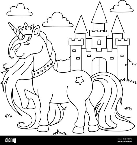 55 Coloring Pages Princess And Unicorn Best - Coloring Pages Printable