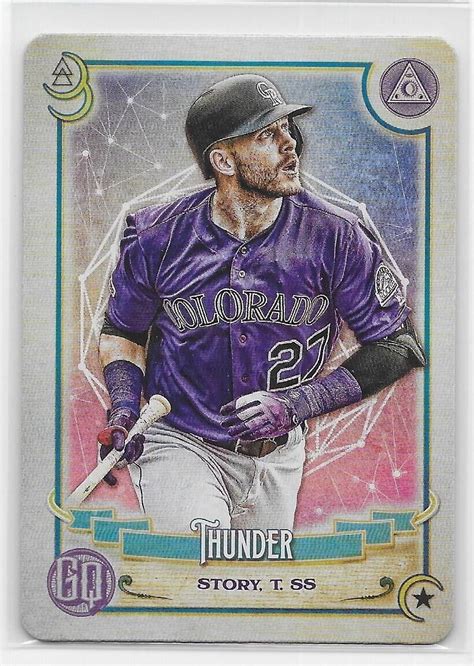 2020 TOPPS GYPSY QUEEN TAROT OF THE DIAMOND Trevor Story TOD6 EBay